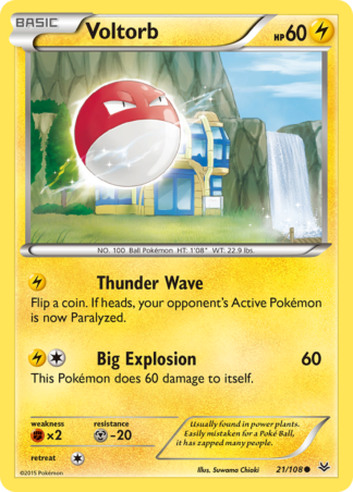 Voltorb 21 / 108