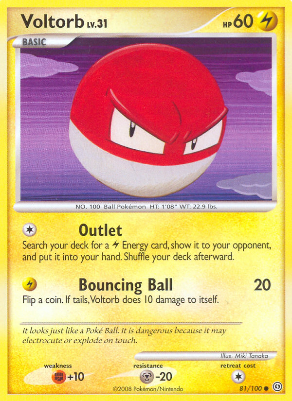 Voltorb 81 / 100