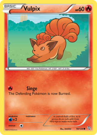 Vulpix 18 / 124
