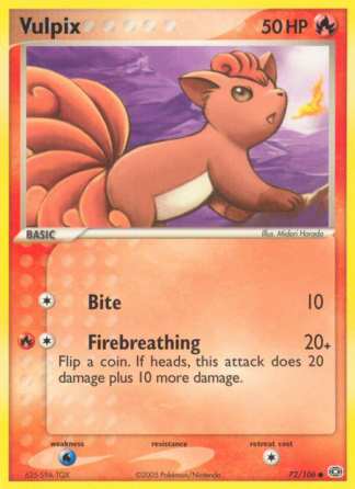 Vulpix 72 / 106