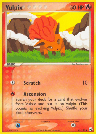 Vulpix 81 / 101