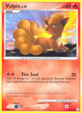 Vulpix 107 / 123