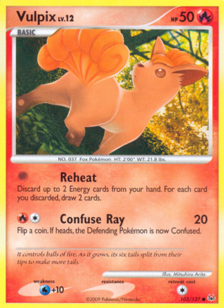 Vulpix 102 / 127
