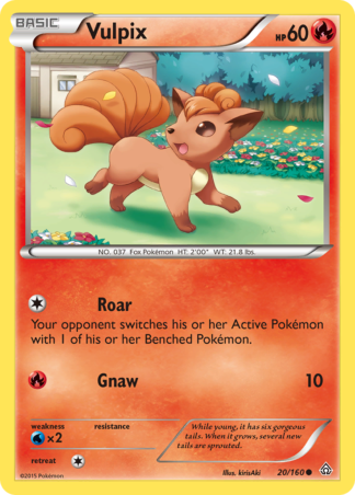 Vulpix 20 / 160