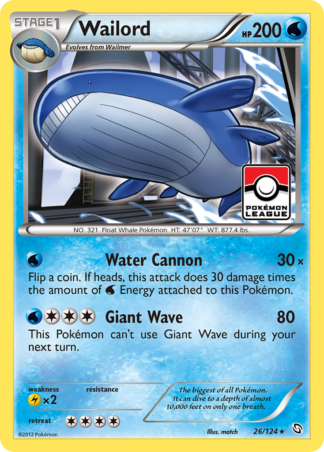 Wailord 26 / 124