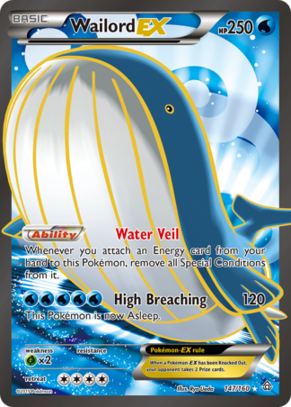 Wailord-EX 147 / 160
