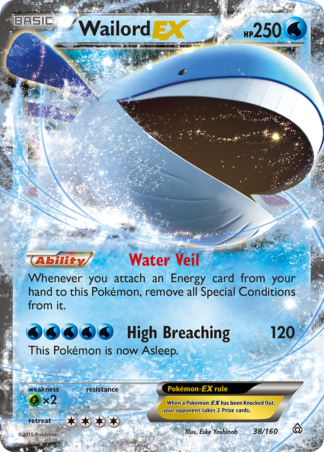 Wailord-EX 38 / 160