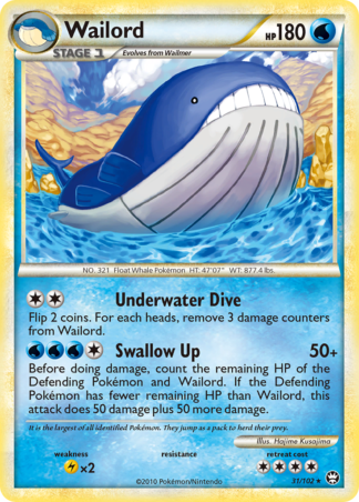 Wailord 31 / 102