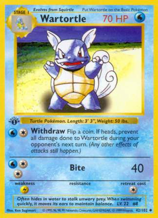 Wartortle 42 / 102