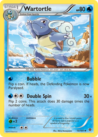 Wartortle 15 / 101