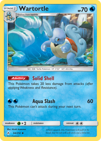 Wartortle 34 / 214