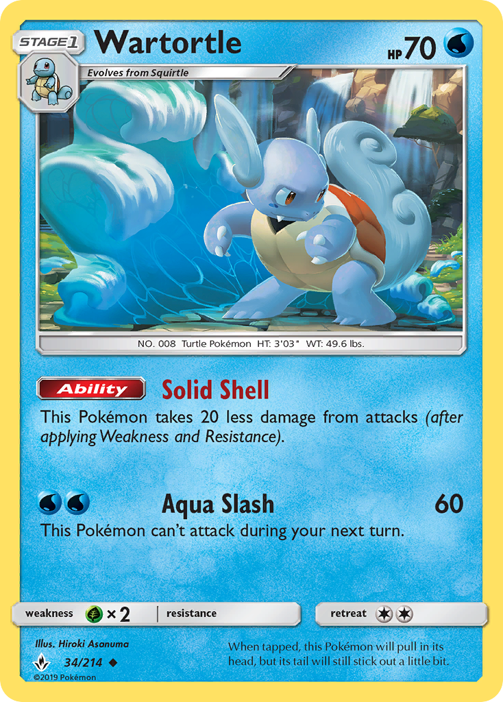 Wartortle 34 / 214