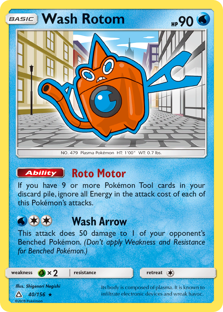 Wash Rotom 40 / 156