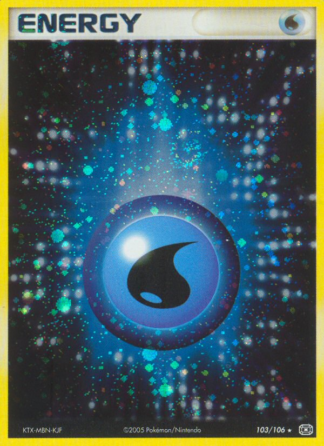 Water Energy 103 / 106