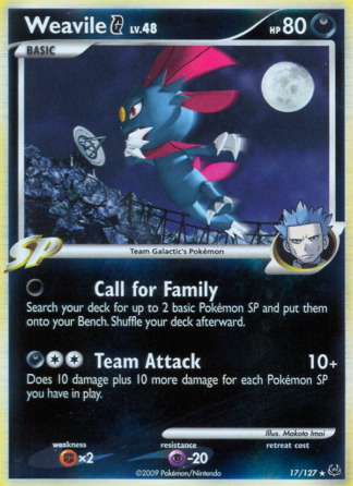 Weavile G 17 / 127