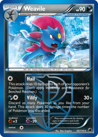 Weavile 66 / 116