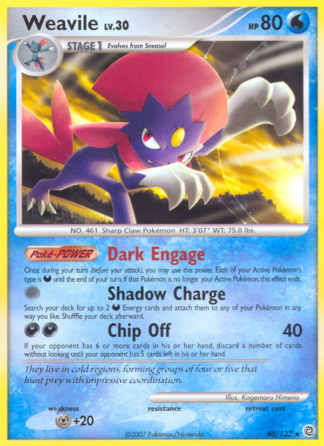 Weavile 40 / 132