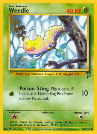 Weedle 100 / 130