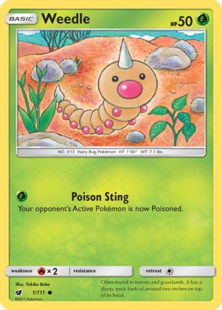 Weedle 1 / 111