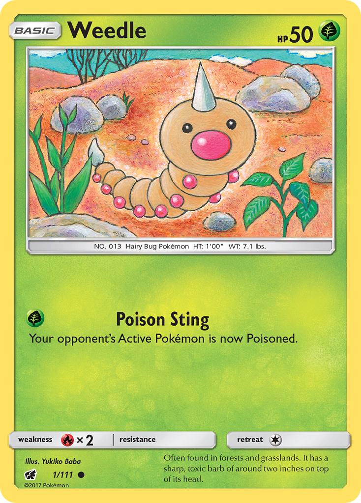 Weedle 1 / 111