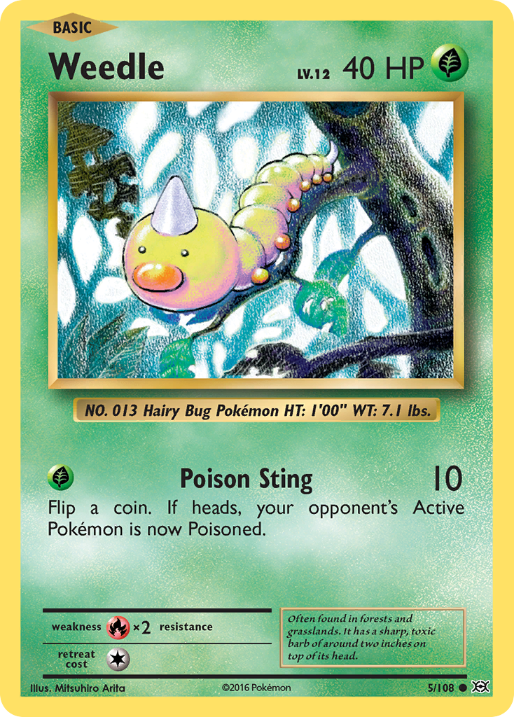 Weedle 5 / 108
