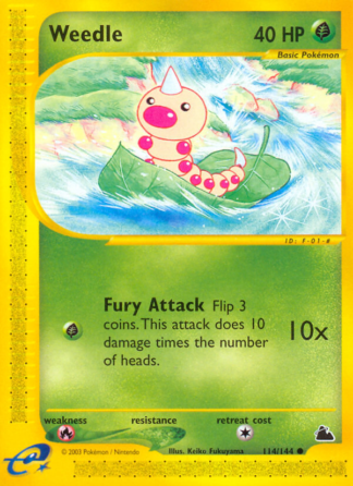 Weedle 114 / 144