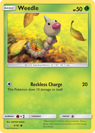 Weedle 3 / 181