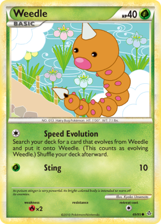 Weedle 69 / 95