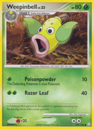 Weepinbell 127 / 146