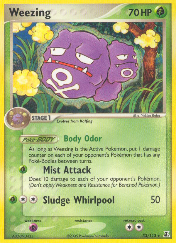 Weezing 33 / 113