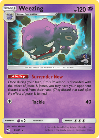 Weezing 29 / 68