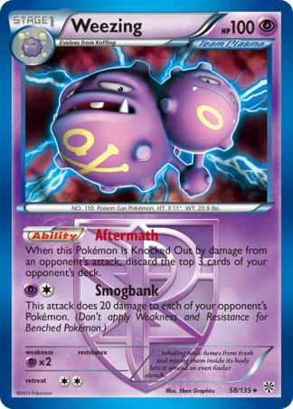 Weezing 58 / 135