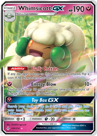 Whimsicott-GX 140 / 214