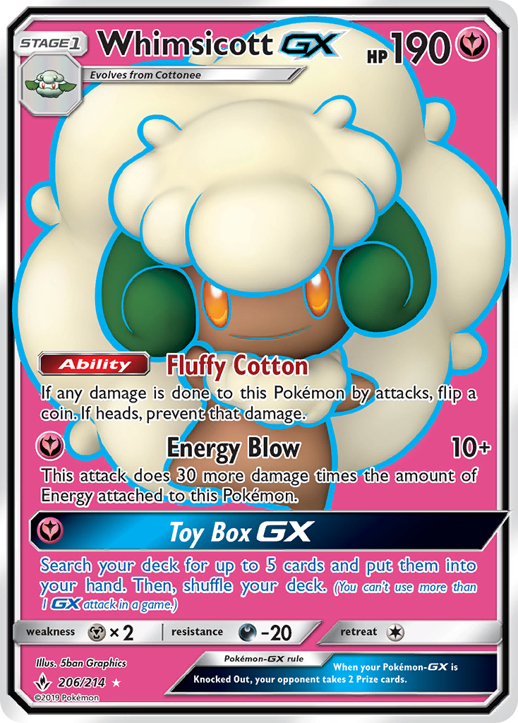 Whimsicott-GX 206 / 214
