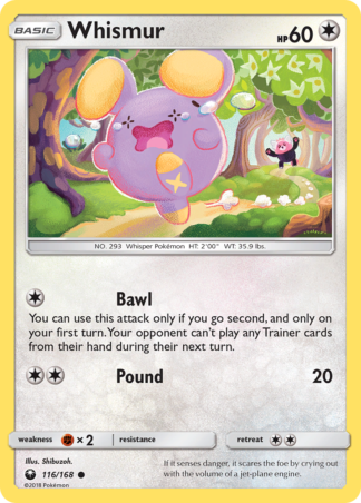 Whismur 116 / 168