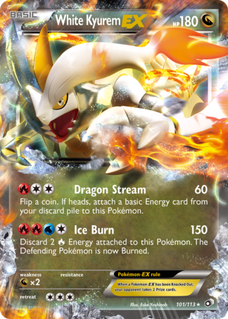 White Kyurem-EX 101 / 113