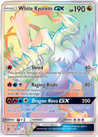 White Kyurem-GX 74 / 70