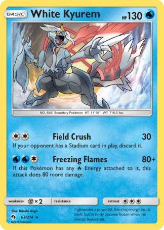 White Kyurem 63 / 214