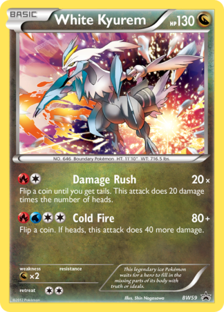 White Kyurem BW59 / 101