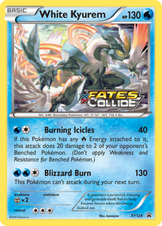 White Kyurem XY128 / 211