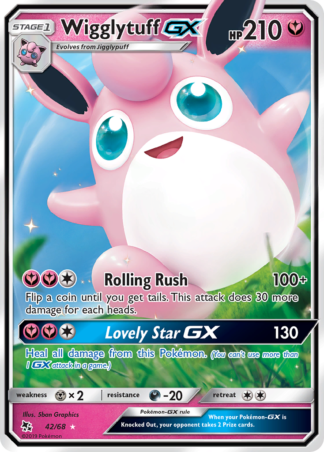 Wigglytuff-GX 42 / 68