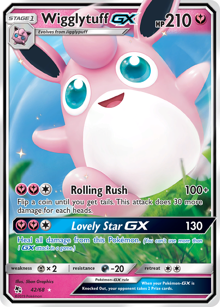 Wigglytuff-GX 42 / 68