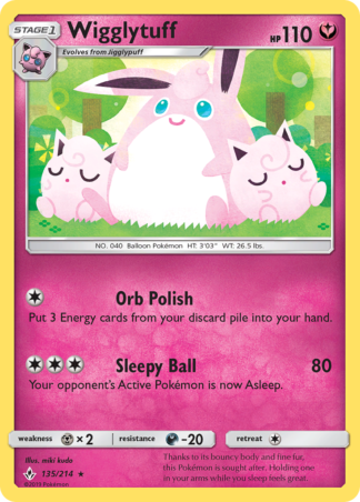 Wigglytuff 135 / 214