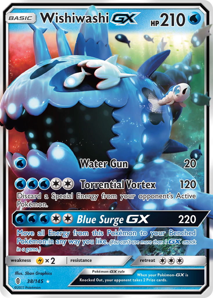 Wishiwashi-GX 38 / 145