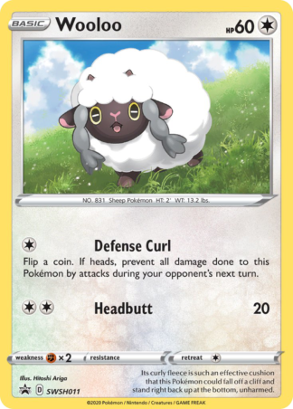 Wooloo SWSH011 / 307