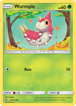 Wurmple 23 / 214