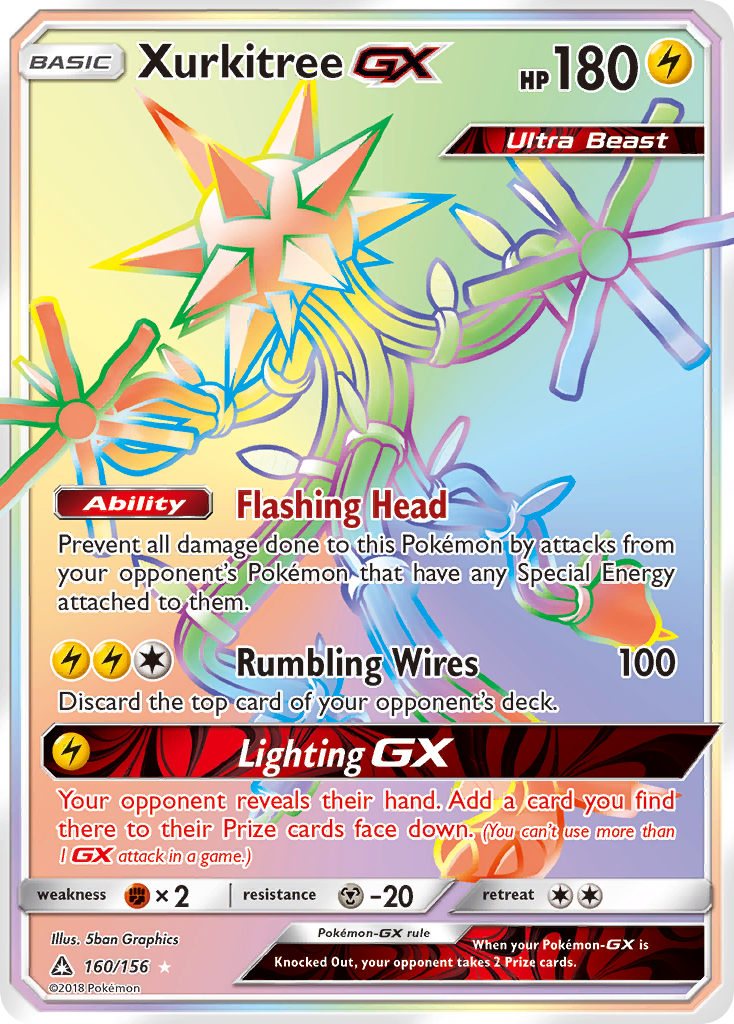 Xurkitree-GX 160 / 156
