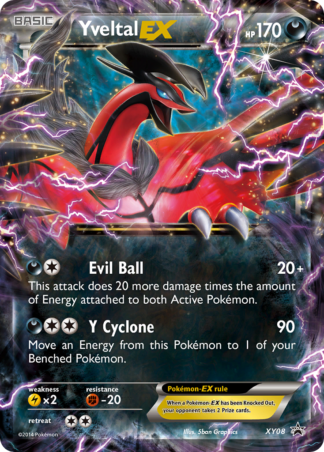 Yveltal-EX XY08 / 211