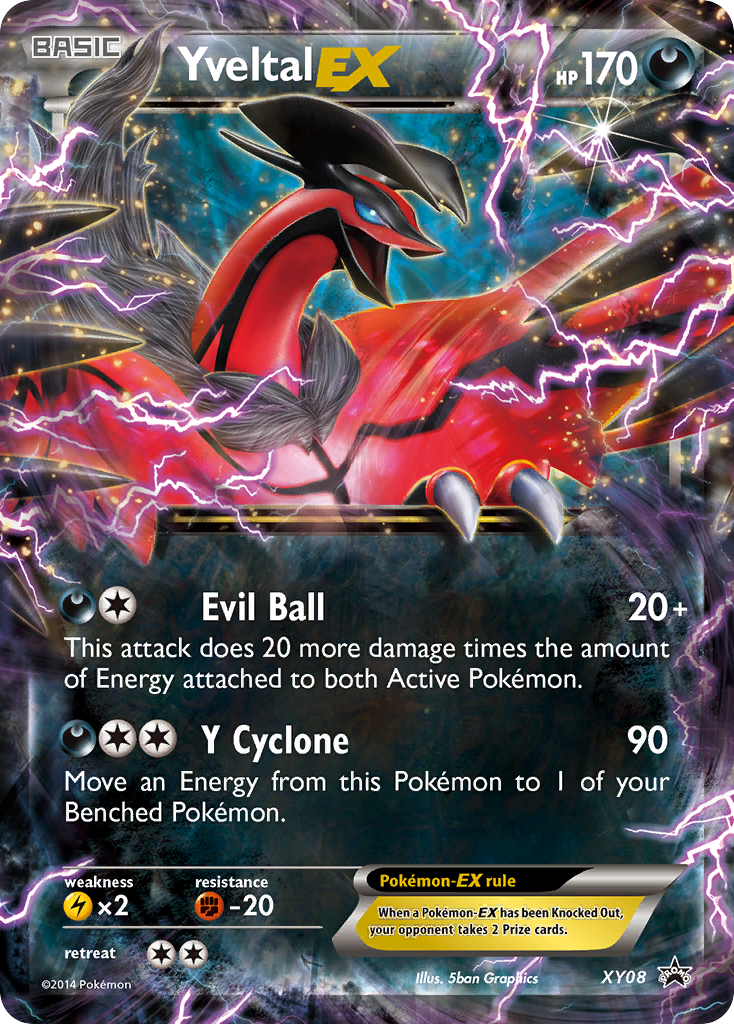 Yveltal-EX XY08 / 211