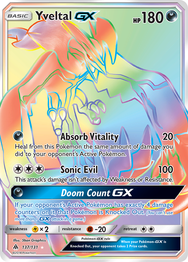 Yveltal-GX 137 / 131